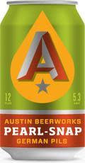 Austin Beerworks Pearl Snap Pils