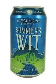 Buffalo Bayou Brewing Summer's Wit
