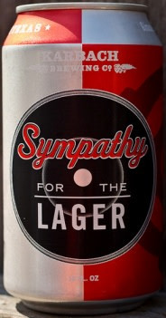 Karbach Brewing Sympathy for the Lager