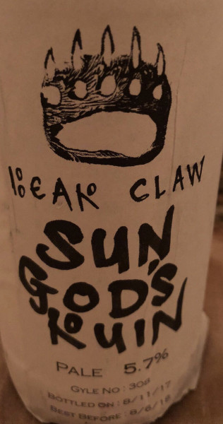 Bear Claw Sun God's Ruin