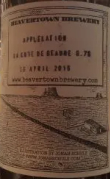 Beavertown Brewery Appellation BA Cote de Beaune