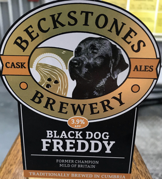 Beckstones Brewery Black Dog Freddy