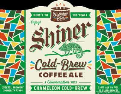 Spoetzl Brewery (Shiner) 108 Cold-Brew Coffee Ale