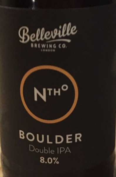 Belleville Brewing Co. Nth° Boulder