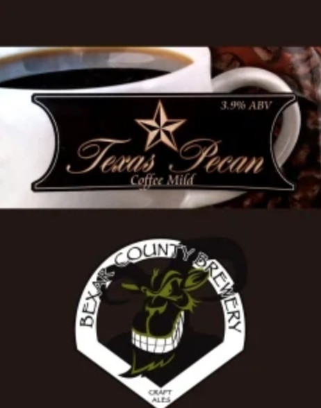 Bexar County Brewery Texas Pecan Coffee Mild