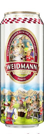 United Dutch Breweries Weidmann Weissbier Dunkel