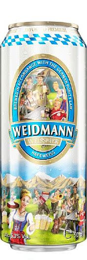United Dutch Breweries Weidmann Weissbier Hefeweiss