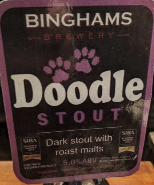 Binghams Brewery Doodle Stout