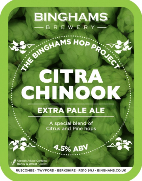 Binghams Brewery Extra Pale Ale - Citra Chinook