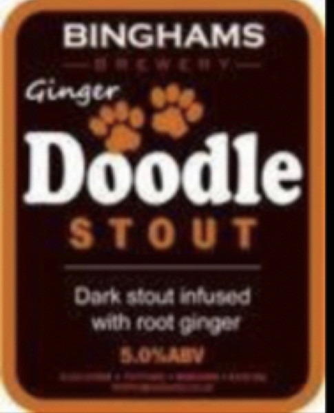 Binghams Brewery Ginger Doodle Stout