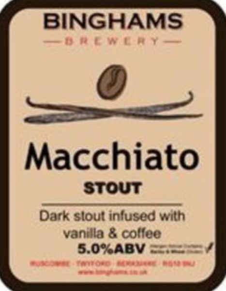 Binghams Brewery Macchiato