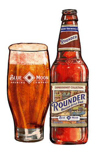 Blue Moon Brewing Company Rounder Belgian Style Pale