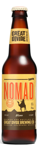 Great Divide Brewing Company Nomad Pilsner