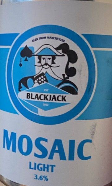 Blackjack Brew Co Mosaic Light