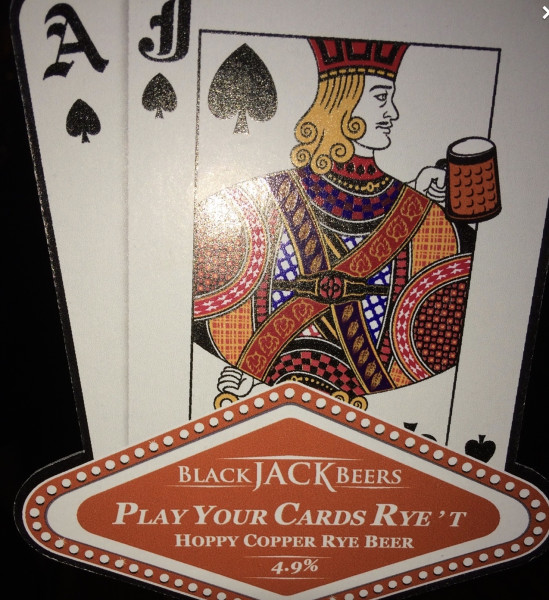 Blackjack Brew Co Play Your Cards Rye't