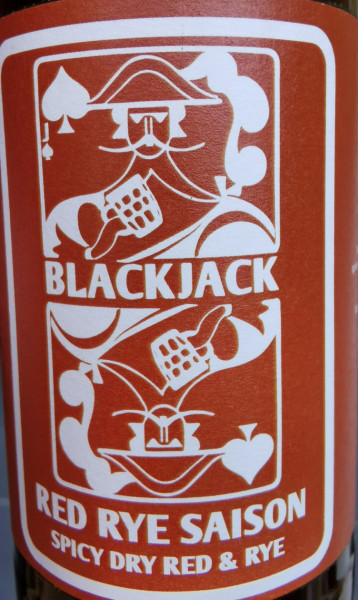 Blackjack Brew Co Red Rye Saison