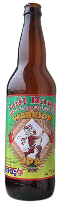 Left Hand Brewing Company Warrior IPA