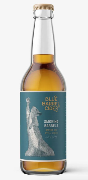 Blue Barrel Cider Smoking Barrels