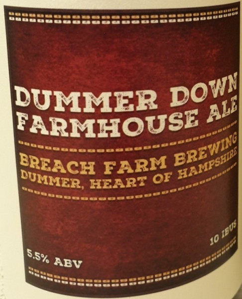 Breach Farm Brewing Co. Dummer Down