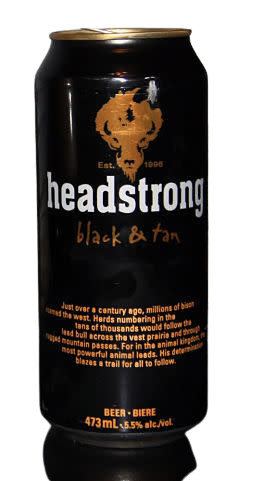 F.X. Matt Brewing Company (Saranac) Headstrong Black & Tan