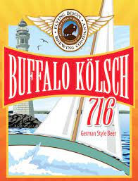 Flying Bison Brewing Buffalo Kolsch 716
