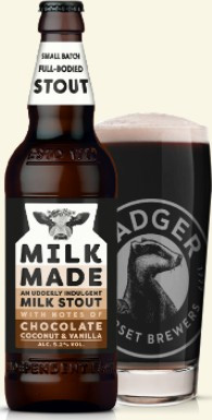 Badger Brewery (Hall & Woodhouse) Milk Made Stout