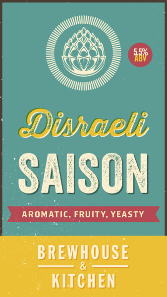 Brewhouse & Kitchen (Islington) Disraeli Saison