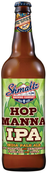 Shmaltz Brewing Company Hop Manna IPA