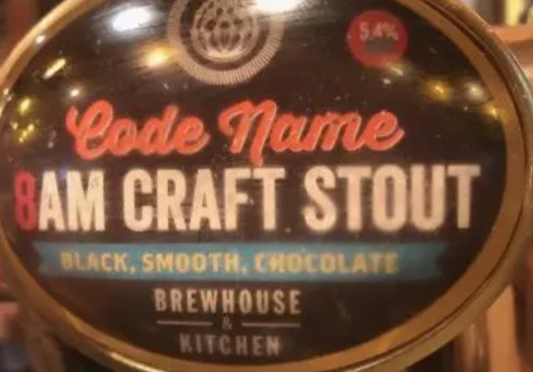 Brewhouse & Kitchen (Portsmouth) 8am Craft Stout