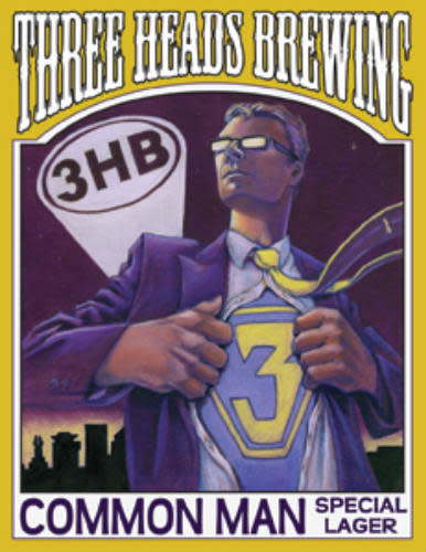 Three Heads Brewing Common Man Special Lager