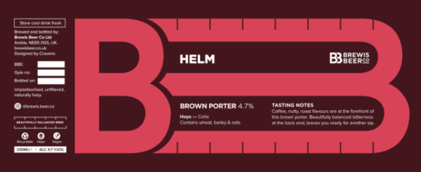 Brewis Beers Helm
