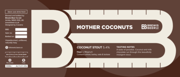 Brewis Beers Mother Coconuts
