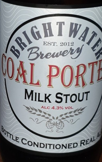 Brightwater Brewery Coal Porter