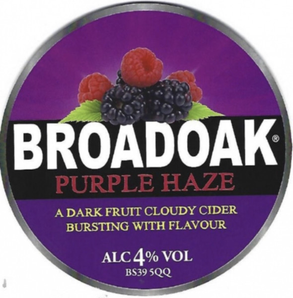 Broadoak Cider Purple Haze