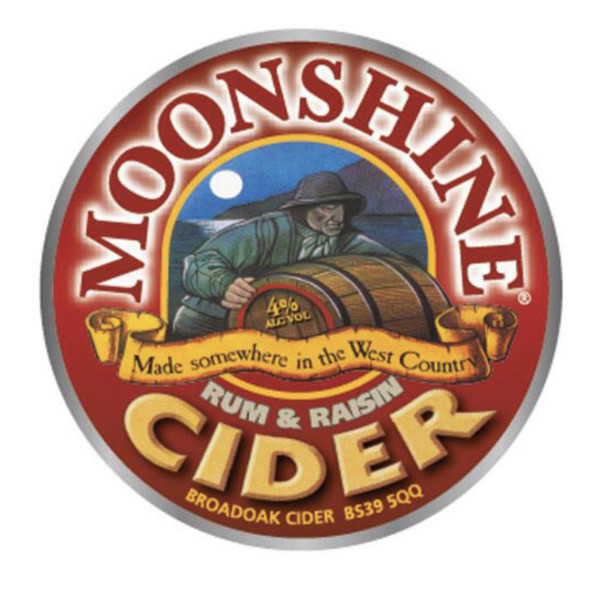 Broadoak Cider Moonshine - Rum & Raisin