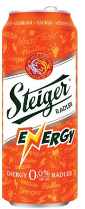 Pivovar Steiger Radler Energy 0,0%