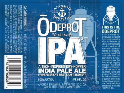 Anchor Brewing Company Odeprot IPA
