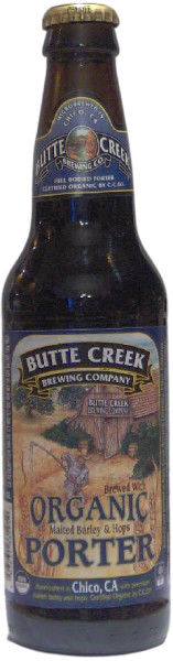 Butte Creek Brewing Company Organic Porter