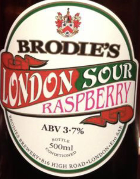 Brodie's Beers London Sour - Raspberry Edition