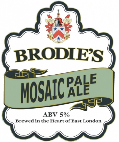 Brodie's Beers Mosaic Pale Ale