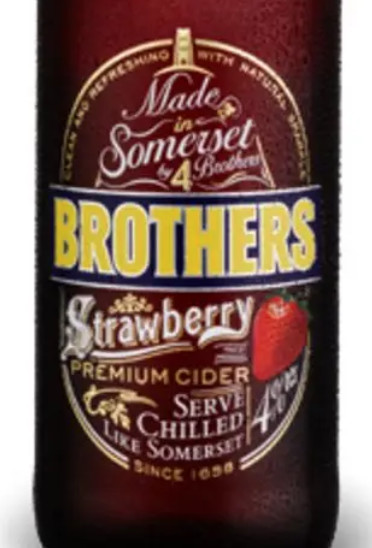 Brothers Cider (Brothers Group) Strawberry Premium Cider