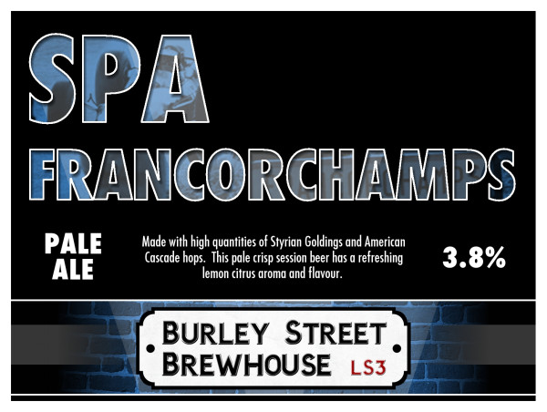 Burley Street Brewhouse Spa Francorchamps