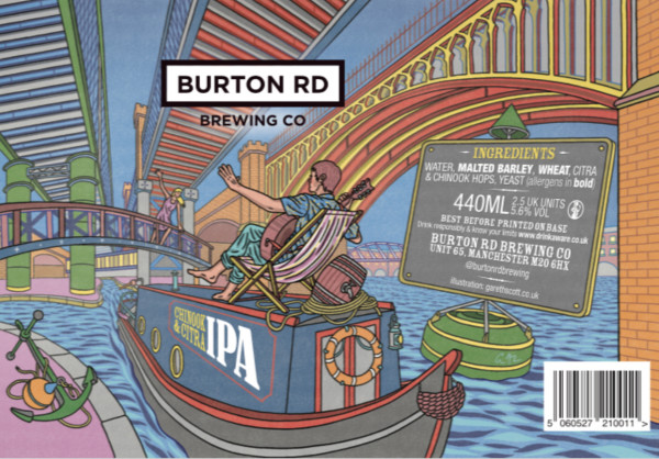 Burton Road Brewing Co. IPA - Chinook & Citra