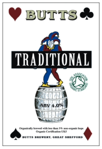 Butts Brewery Traditional