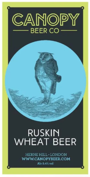 Canopy Beer Co Ruskin Wheat Beer