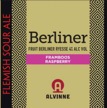 Brouwerij Alvinne Berliner Framboos / Raspberry