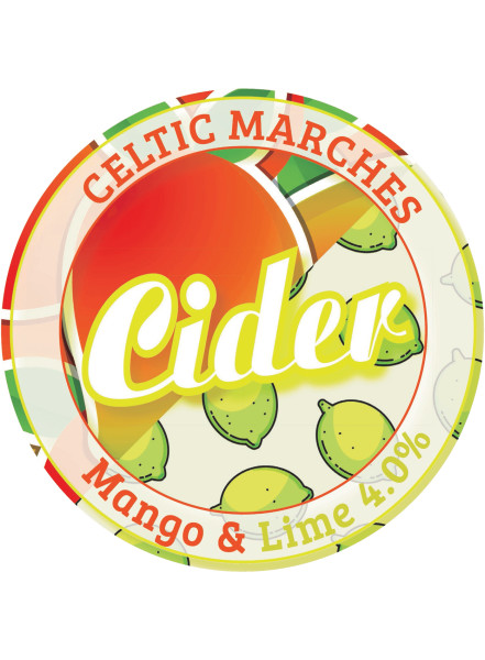 Celtic Marches Cider Mango & Lime Cider