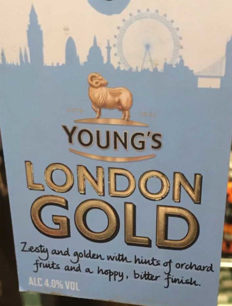 Young's London Gold / Kew Gold (Cask)