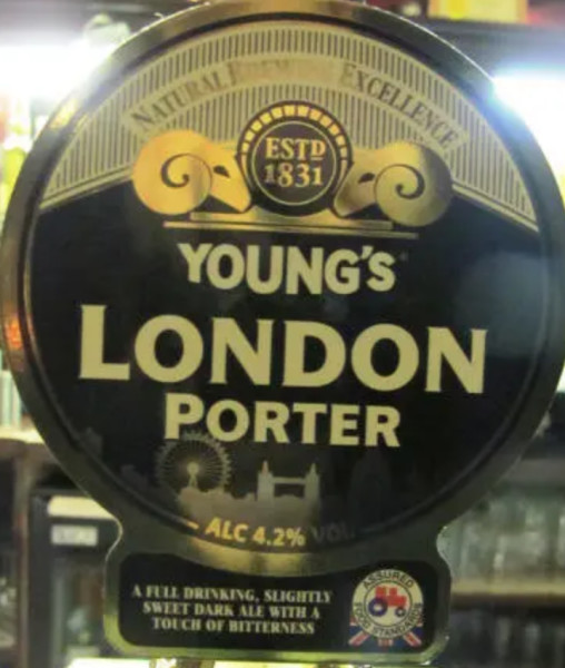 Eagle Brewery Young's London Porter