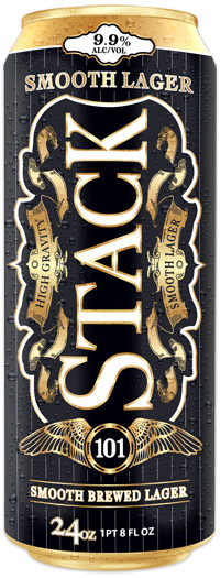 United Brands Company Stack 101 High Gravity Smooth Lager
